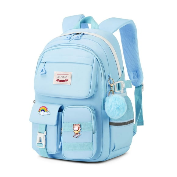 Mochila MUSEVOS para Niñas Escuela 41x18x28 cm Múltiples Bolsillos
