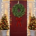 thumbnail image 5 of Northlight 24" Unlit Mixed Pine and Glittered Berry Artificial Christmas Wreath, 5 of 7