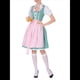 thumbnail image 3 of Disfraz de Oktoberfest Alemán para Mujer, Estilo Dirndl, para Adultos, para de Cerveza Tradicional, Disfraz de Sirvienta. Verde XXL, 3 of 7