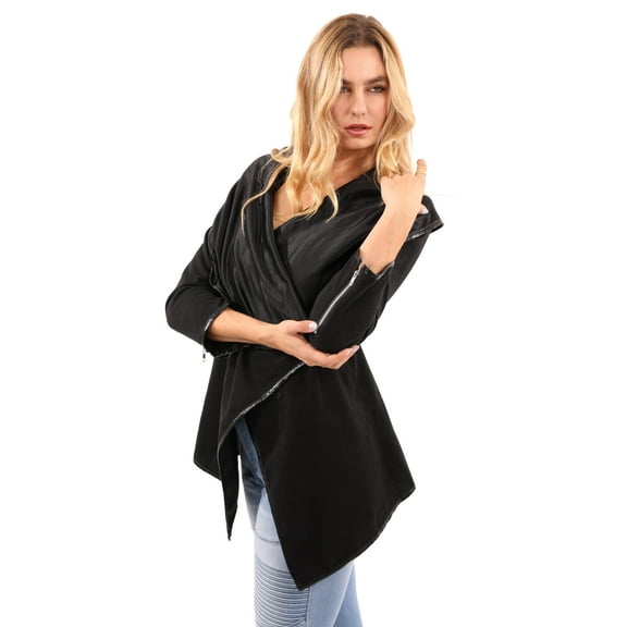 Bowmont Drape Collar Jacket