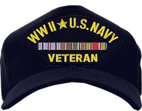 U.S. Navy Vietnam Veteran Ribbons Baseball Cap - Navy Blue, Adjustable, Officially Licensed