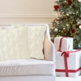thumbnail image 2 of GIRACOA 4Pcs Christmas Tree Plush Pillow Covers (18x18 Inch) - Soft Fluffy Holiday Decor for Sofa, Bedroom, Living Room, 2 of 7