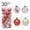 D, variant on 30pcs 2.36 Inch Modern Christmas Balls Ornaments, Mini Xmas Tree Hanging Decorations Set for Christmas Brithday and Holiday Party Home Decor