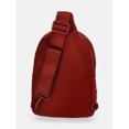 thumbnail image 3 of No Boundaries Women's Hands Free Sling Bag, Rich Red, 3 of 4