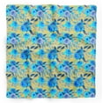 thumbnail image 1 of Bimba Yellow Rose Floral Printed Pure Silk Scarf For Hair Neck Head Bandanas For Women 40 x 40 Inches, 1 of 6