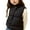 Black, variant on UQJfacai Girls Puffer Vest Kids Button Down Cropped Jacket Padded Gilet Winter Stand Collar Sleeveless Quilted Coats 2-10 Years