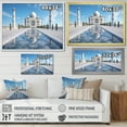 thumbnail image 4 of Designart "Taj Mahal Islam wall art II" Islamic Floater Framed Wall Decor, 4 of 7