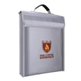 thumbnail image 1 of Billuyoard Bolsa de documentos ignífuga Bolsa de almacenamiento resistente al fuego y al agua para Documentos en efectivo Joyas Pasaporte Almacenamiento y organización del hogar, 1 of 4