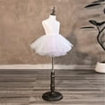 thumbnail image 4 of Girls Tulle Petticoat With Elastic Waistband For Princess Dresses And Special Event Skirt Base, 4 of 9