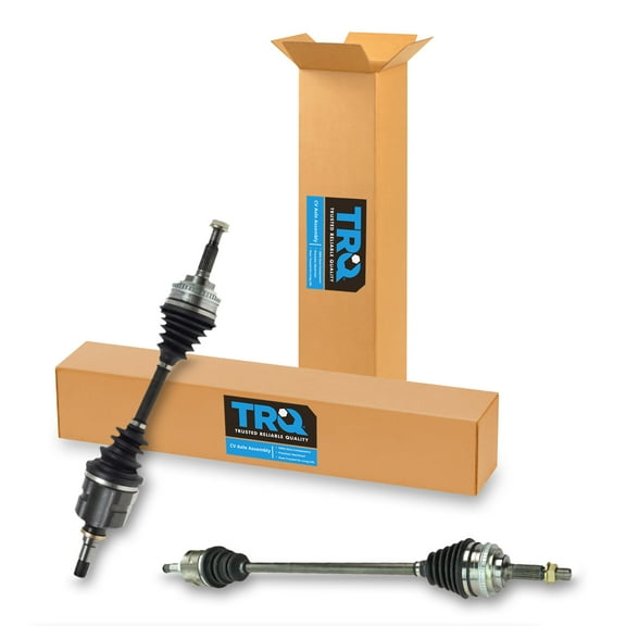 TRQ Front CV Joint Axle Shaft Assembly Pair Set 2pc NEW for Corolla Celica Prizm CSA82452 Fits select: 1993-2002 TOYOTA COROLLA, 1998-2002 CHEVROLET GEO PRIZM