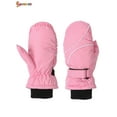 thumbnail image 2 of Spencer Kids Ski Gloves Winter Waterproof Snow Mittens Winter Warm Gloves for Boys and Girls Outdoor Activities (Suit 4-9 years), 2 of 9