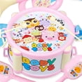 thumbnail image 5 of Instrumento de percusión de tambor para niños, 6 piezas Instrumento de tambor para niños Instrumento musical para niños pequeños Juguete de tambor para niños Valor inmejorable, 5 of 5