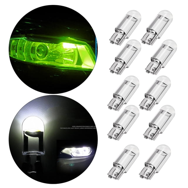 10 / set 650 T10 Bombilla de lámpara interior del coche LED Bombilla de lámpara de cúpula Luz indicadora Luz de lectura - Iluminación roja DYNWAVEMX luces del coche interior