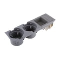 thumbnail image 1 of Car Interior Front Center Console Cup Holder Coin Holder for BMW E46 1998-2004 Gray, 1 of 6