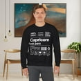 thumbnail image 6 of Capricorn Label Graphic Sweatshirt | Zodiac Astrology Crewneck, 6 of 6
