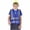 Blue, variant on AYKRM Kids High visibility viz vest hi vis viz reflective safety vests