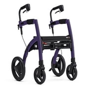 Rollz Motion Rollz-Motion-510-2010RM0013 2 - in - 1 Rollator & Transport Chair, Dark Purple - Regular