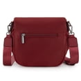 thumbnail image 2 of Montana West Large Crossbody Bags for Women Bum Bag Sling Purse with Adjustable Strap, Burgundy, 2 of 5
