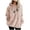 Pink, variant on Womens Fuzzy Graphic Hoodies Oversized Sherpa Pullover Hoodie with Pockets Fluffy Fleece Sweatshirt Outwear, 3XL White
