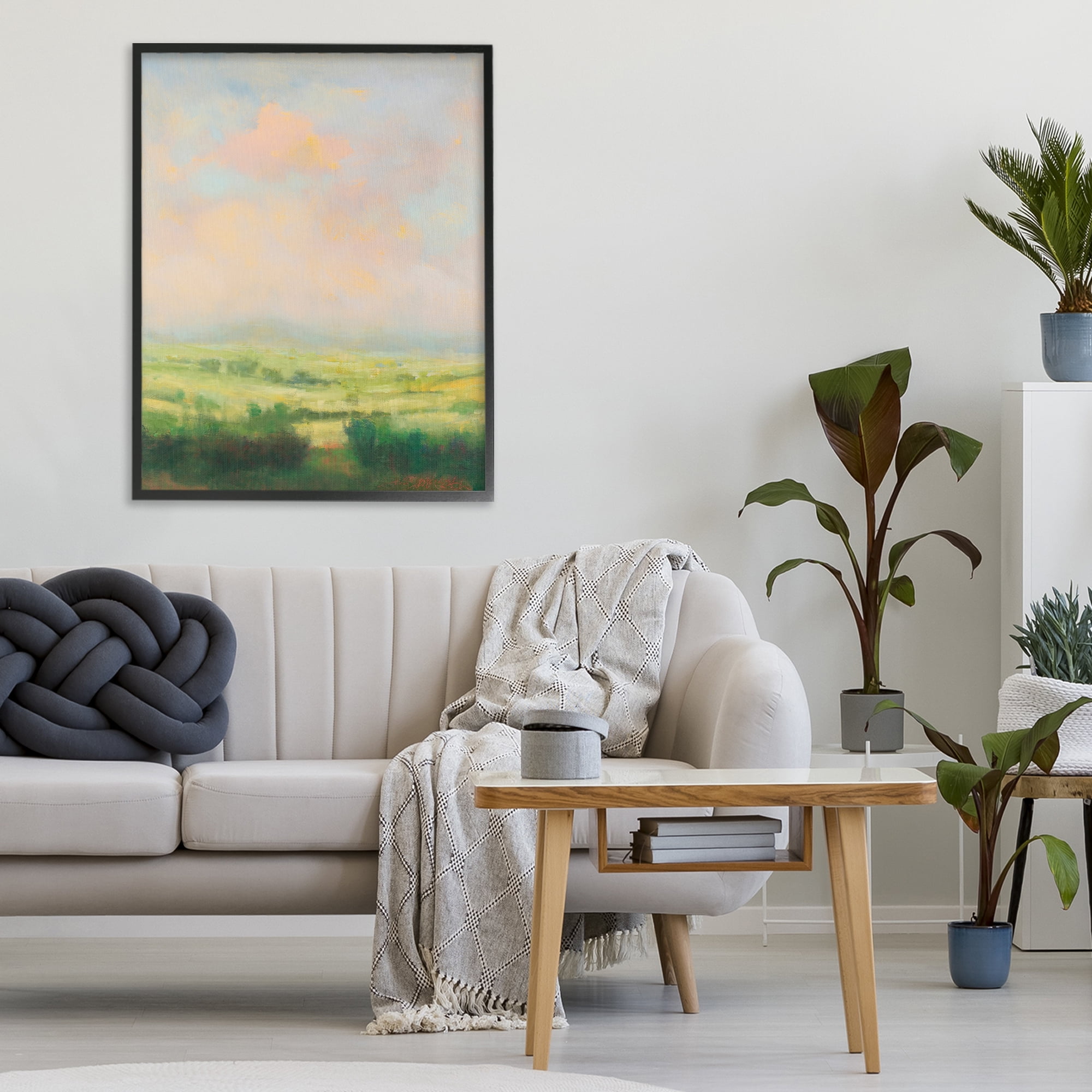 Stupell Industries Springtime Farnese Landscape Black Framed Giclee Art, design by William McCarthy