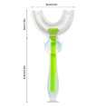 thumbnail image 4 of Inteprter Silicona en forma de U Cepillo de Boca Niños Boquilla Cepillos de Mordedores para niños pequeños con kits de limpieza de mano Type10 NO10 Inteprter HA009125-02, 4 of 6