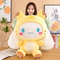 thumbnail image 4 of Kawaii Sanrio-muñeco de peluche suave para niños, muñeco de dibujos animados japoneses, corazón, Cinnamoroll, regalo de cumpleaños, 4 of 4