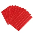 thumbnail image 1 of Unique Bargains Photo Corner Sticker PVC Self Adhesive Picture Mounting Label Red 20 Sheets/2040 Pcs, 1 of 5