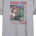 thumbnail image 3 of Jurassic Park - Isla Nublar 1993 Tour - Juniors Oversized Graphic T-Shirt, 3 of 5