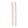 thumbnail image 4 of Binding Tool, 30 Hole 10 Pcs Binding Strip 65 Sheet Holdable Wear Resistant Rust Proof  For School Supplies Rouge Pink, 4 of 8