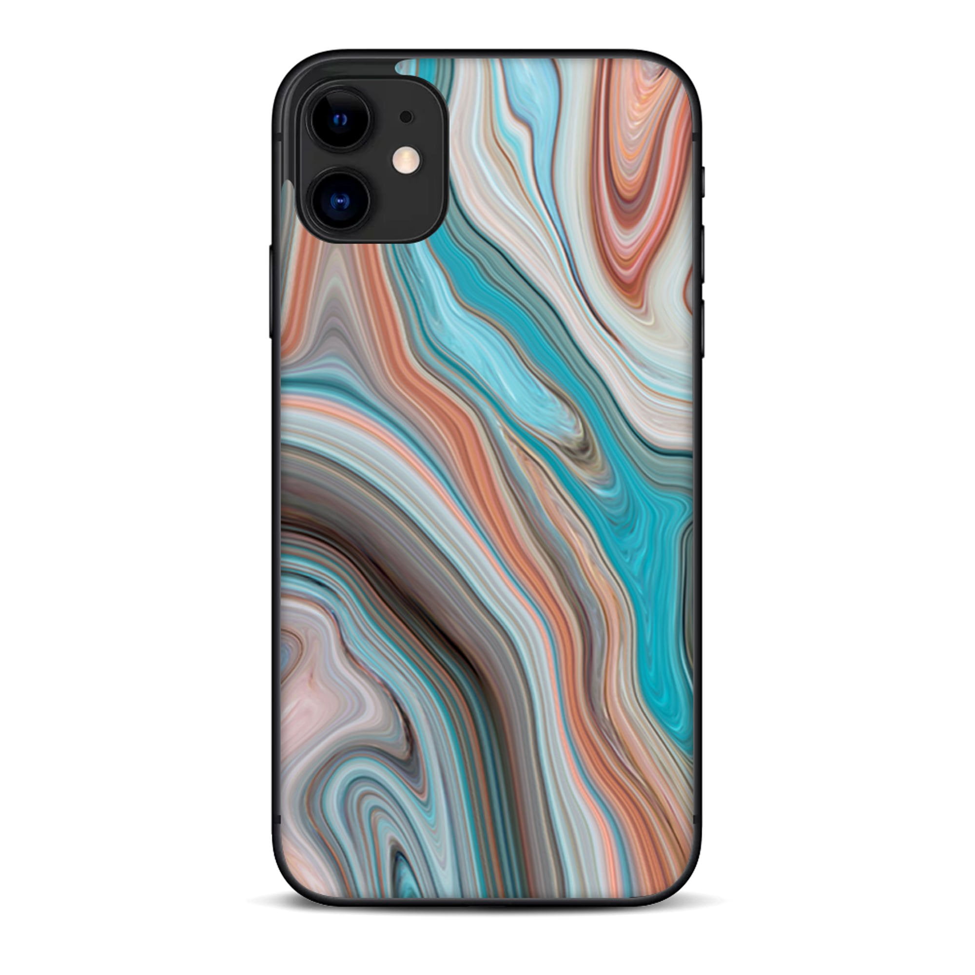 Skin for Apple iPhone 11 Skins Decal Vinyl Wrap Stickers Cover - Teal
