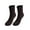Brown, variant on 5 Pairs Boot Socks for Women Winter Solid Thick Warm Thermal Socks Cozy Crew Socks Christmas Gift (Multicolor)