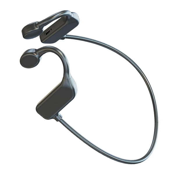 Auriculares de Conducción Ósea perfke Bluetooth Ligeros 150mAh Negro