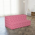 thumbnail image 4 of Abstract Foldable Mattress, Asymmetric Geometric Forms, 78.7" x 47.2", Dried Rose Coral, by Ambesonne, 4 of 6