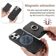 thumbnail image 5 of Funda magnética de cuero y TPU para iPhone 16 Pro Max con tarjetero desmontable., 5 of 5