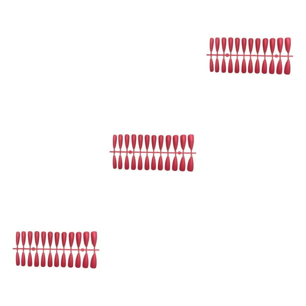 Seitruly Tabletas para mejorar las uñas Diseño elegante de puntos Uña falsa Cobertura completa Puntas de manicura llamativas JM-17Rose Red Type1 NO1 Seitruly CBP456209