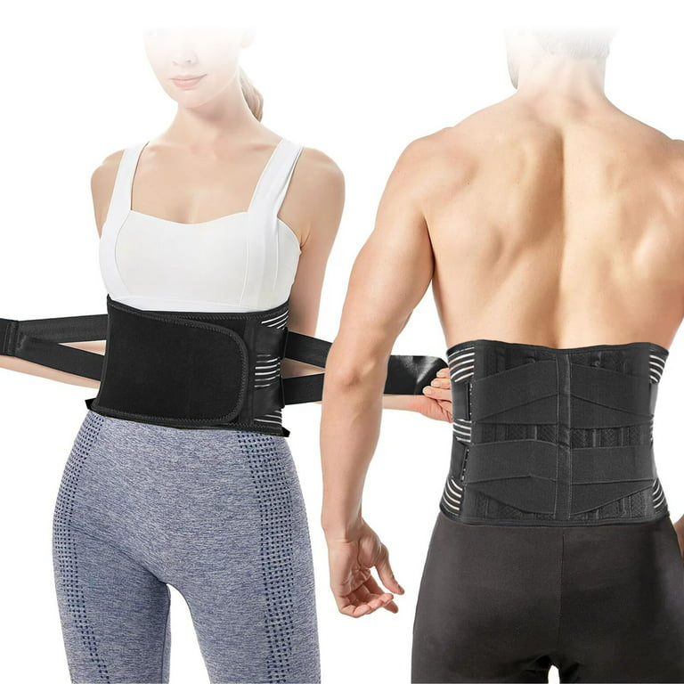 Back Lumbar Support Belt, Back Brace, Breathable Adjustable Lower