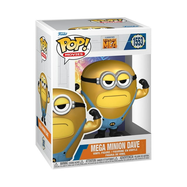 ¡Funko Pop! Películas: Mi villano favorito 4 - Mega Minion Dave