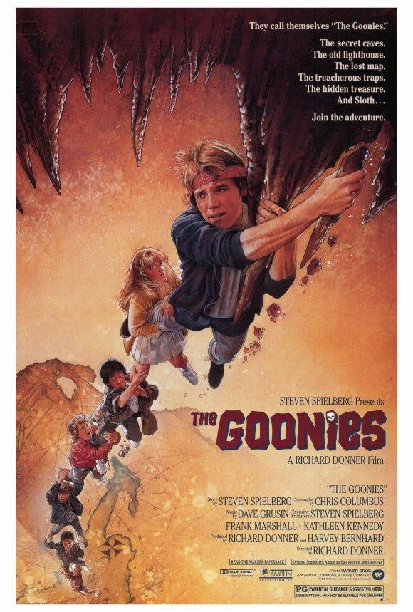 Licensed-NEW-USA THE GOONIES Movie Poster 27x40" Theater Size Sean Astin 