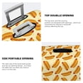 thumbnail image 4 of Travel Luggage Cover Protector - Hot Dog 3 Anti-Scratch Suitcase Covers Fits 18-32 Inch Luggage, 4 of 5