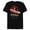 Black, variant on Disney The Nightmare Before Christmas Beach Scare-adise Jack - Short Sleeve Blended T-Shirt for Adults - Customized-Purple