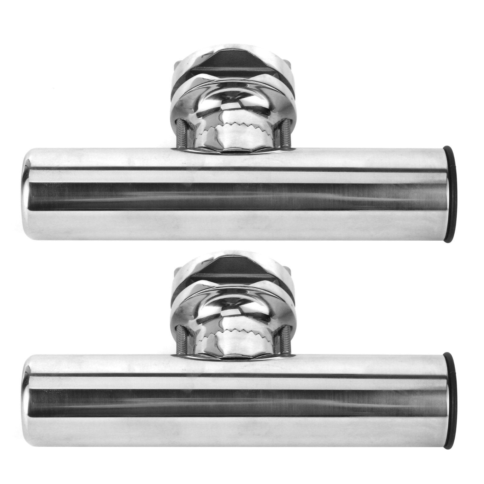 Lot De 2 Porte-Cannes à Pêche En Acier Inoxydable - Angle 30°, Longueur 229 Mm - Pour Bateau, Fixation Par Vis