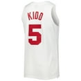 thumbnail image 3 of Men's Mitchell & Ness Jason Kidd White New Jersey Nets Hardwood Classics Swingman Jersey, 3 of 3