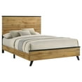thumbnail image 3 of LOOM Fraser Natural Pine Queen Panel Bed, 3 of 9