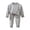 Gray, variant on QSXADF Kid's Fall/Winter Fuzzy Casual Fleece Set Graphic Long Sleeve Tight Letter Thermal Top Pant 2 Piece Set For Home Wear Children Clothing Set