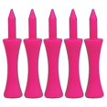 thumbnail image 1 of Tees de golf con diseño de castillo de color rosa brillante, 100 unidades, color rosa, 1 of 4