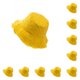 thumbnail image 2 of Sonducket Manténgase protegido con estilo Sombrero de pescador elegante para gorras cómodas al aire libre Actividades al aire libre amarillo amarillo oscuro 10Conjunto, 2 of 6