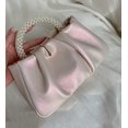 thumbnail image 3 of LHSHID Evening Bag Purse for Women Pearl Tote Bag Rhinestone Clutch Handbags Soft Leather Cloud Purse for Wedding Party Prom, 3 of 6