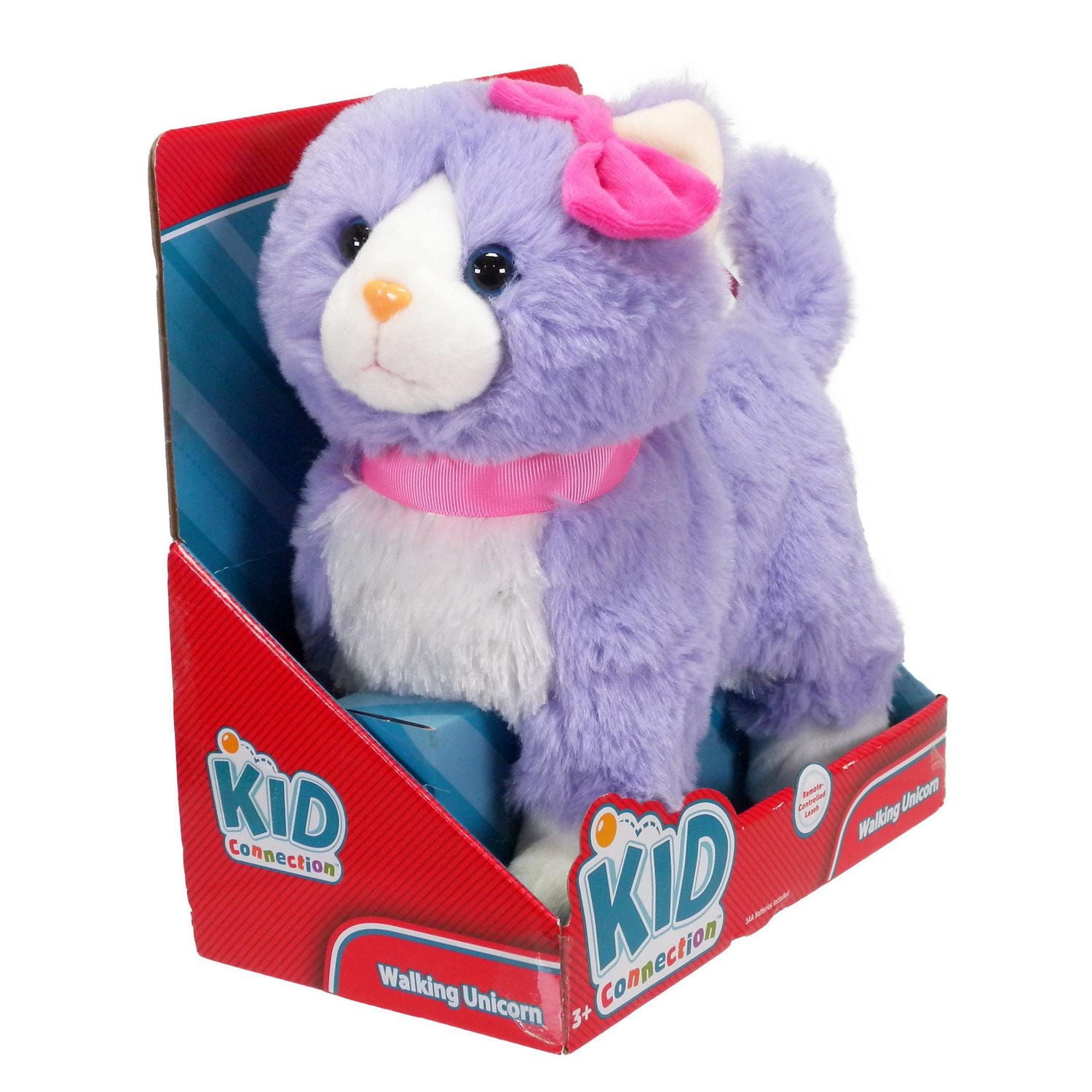 Kid Connection My Walking Pet Purple Cat