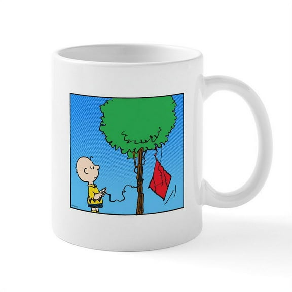 CafePress - The Kite Eating Tree Mug - 11 oz Ceramic Mug - Novelty Coffee Tea Cup
