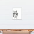 thumbnail image 4 of Creative Products Fox Sketch 11x14 Canvas Wall Art, 4 of 5